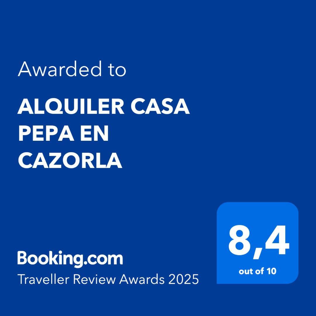 Alquiler Casa Pepa En Cazorla Villa Kültér fotó